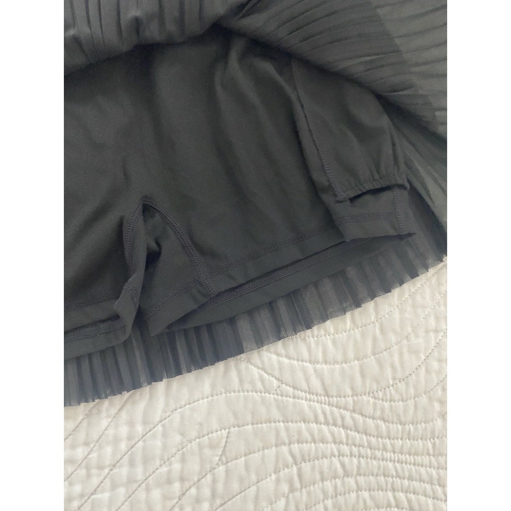 NEW Halara Black Pleated Tennis Skort Mini Skirt Women Size S - Picture 9 of 13